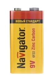 Элемент питания Navigator 6F22 94762 1шт крона